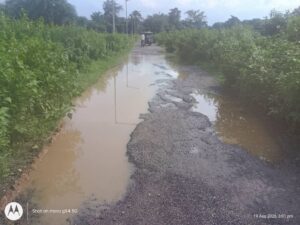 Indrabil–Ledashan Road in Poor Condition, Locals Demand Immediate Repair